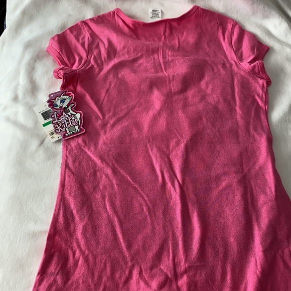 Peace Panda print cap sleeve tee - Picture 3 of 5